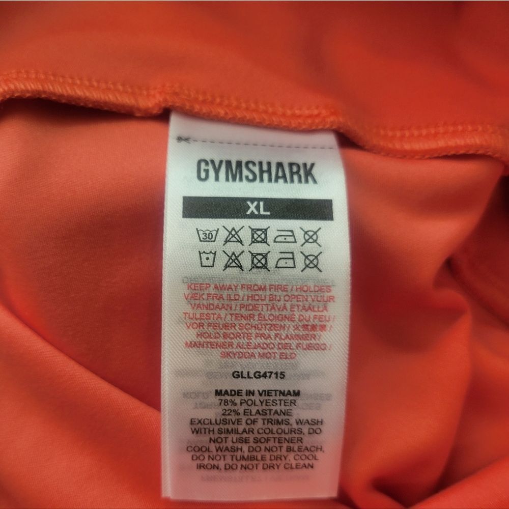 Women's Orange Leggings - Picture 3 of 3